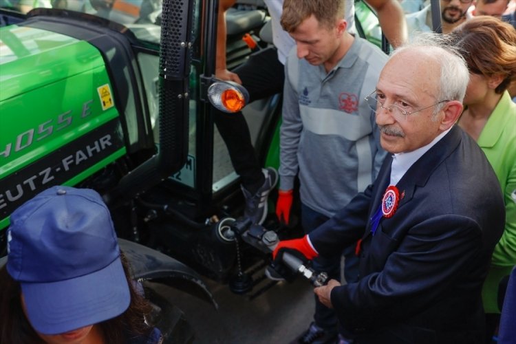 Kılı&ccedil;daroğlu'nun mazot dağıtım t&ouml;reninde teknik arıza