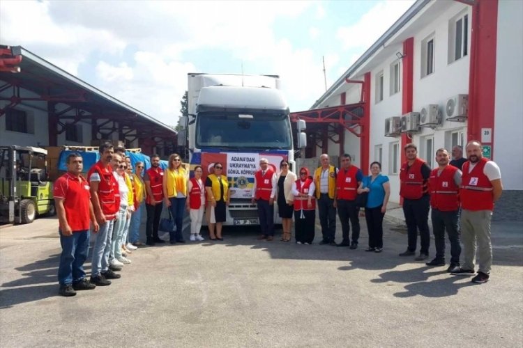 Adana'dan, Ukrayna'ya yardım tırı