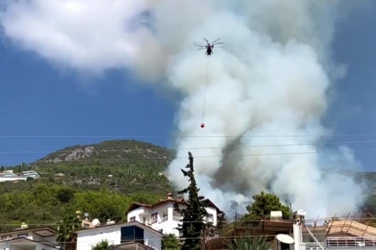 Antalya'da orman yangını