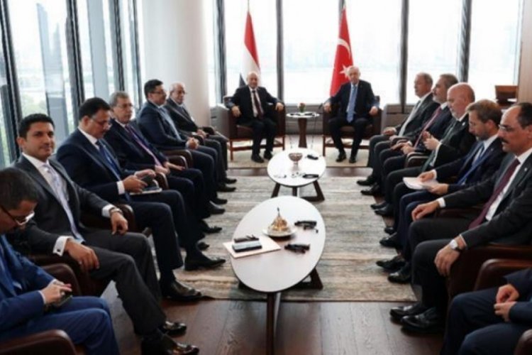 Erdoğan'dan peş peşe &ouml;nemli g&ouml;r&uuml;şmeler