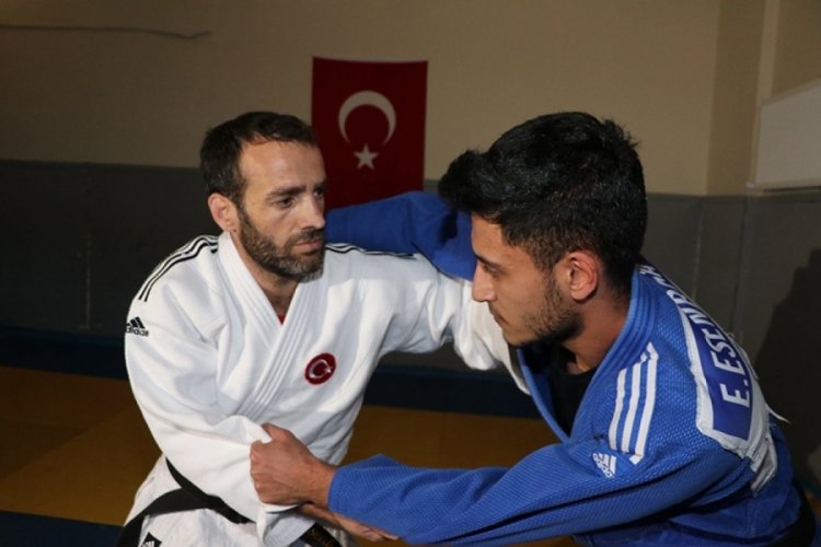 Judocu Erkan Esenboğa, olimpiyatlara hazırlanıyor