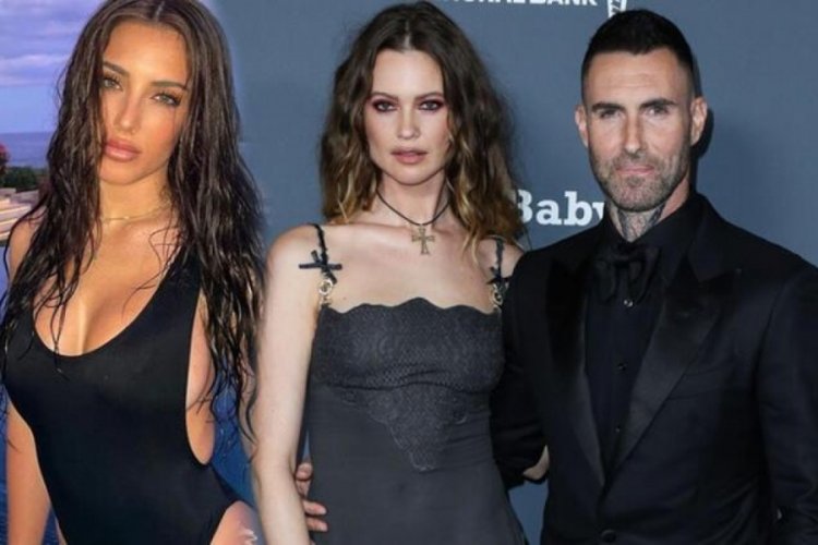 Adam Levine'in gizli ilişkisi ortaya &ccedil;ıktı!