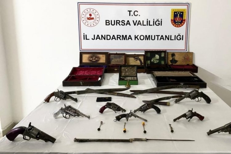 Bursa'da yasadışı silah operasyonu