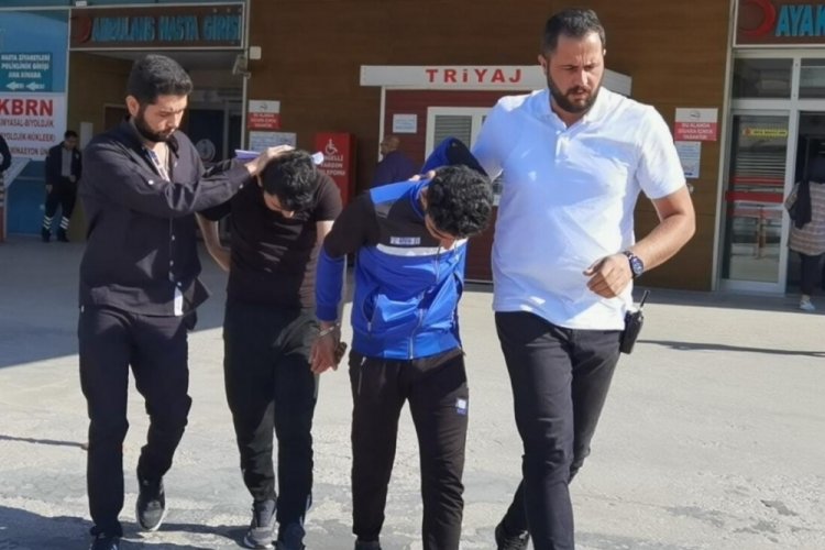 Bursa'da işyerini basan palalı saldırganlar yakalandı