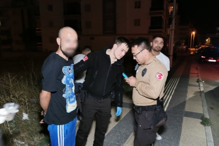 Aracını durduran polislere kendini ihbar etti