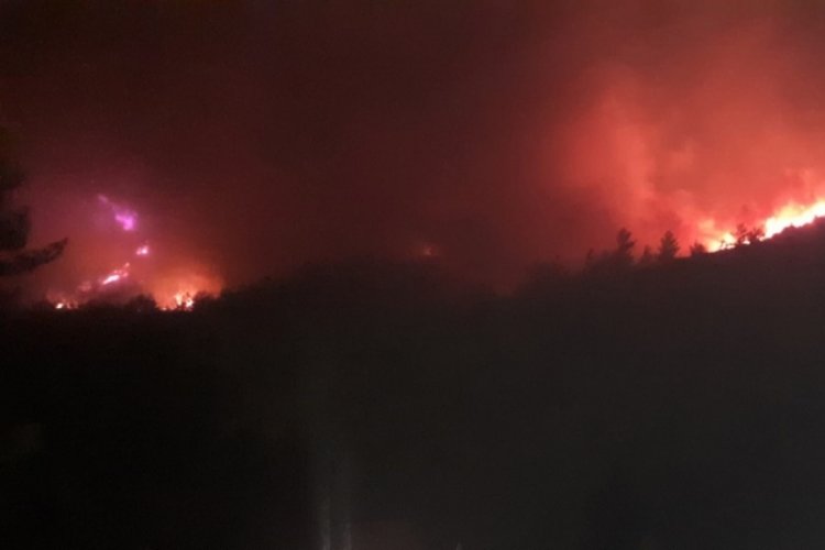 AFAD: Marmaris'te 14 u&ccedil;ak, 34 helikopter, 332 ara&ccedil; 1457 personel g&ouml;rev yapıyor