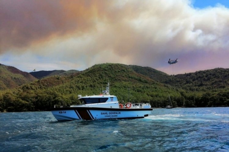 Marmaris yangınında g&ouml;zaltı