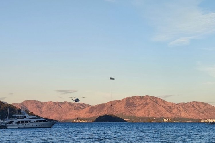 Muğla Marmaris'teki yangın 19 saat sonra kontrol altına alındı