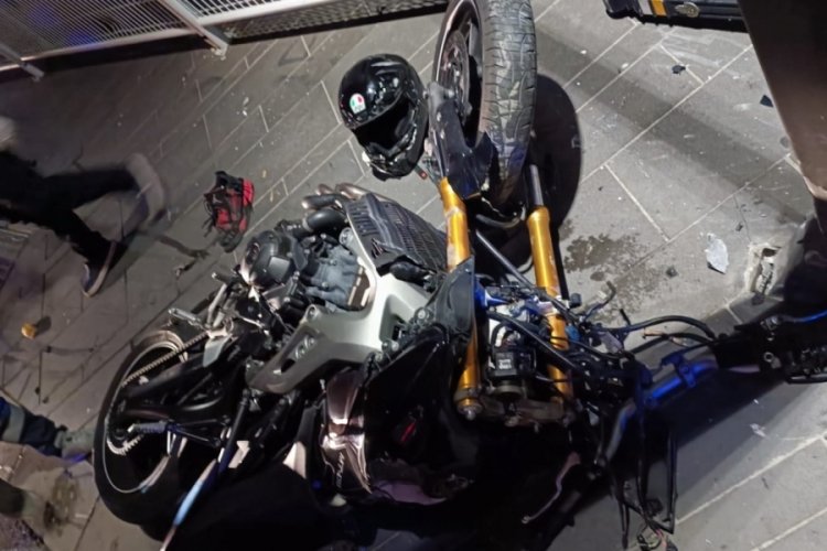 İstanbul'daki motosiklet kazasından bir k&ouml;t&uuml; haber daha...