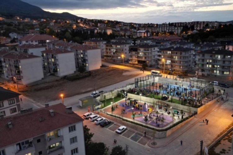 İneg&ouml;l Yenicek&ouml;y'de yeni yaşam alanı hizmete girdi