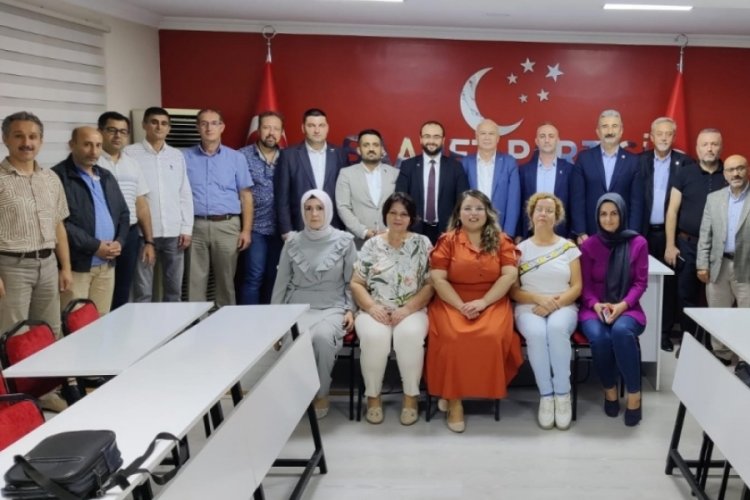 Bursa Yıldırım'da Saadet Partisi ev sahipliğinde, muhalefetten 6'lı buluşma