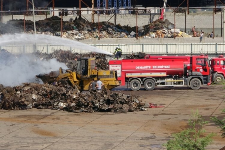 Osmaniye'deki yangın 9 saat sonra kontrol altına alındı