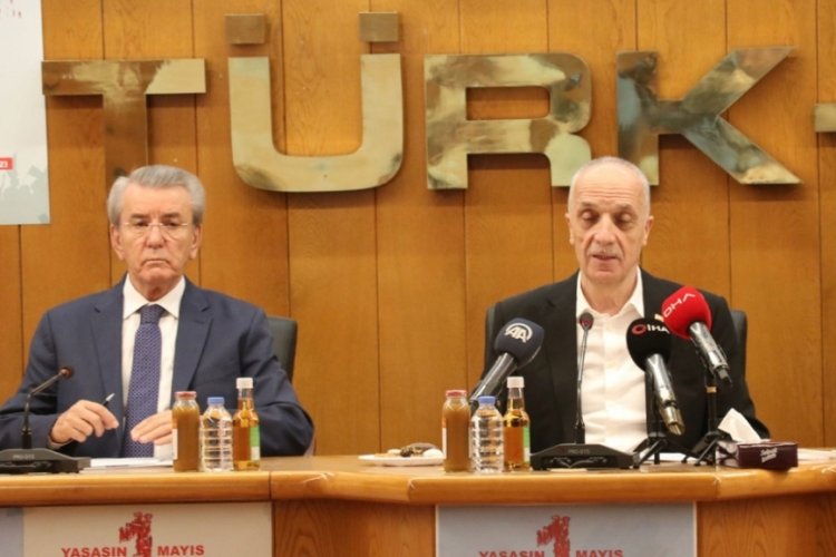 T&uuml;rk-İş Başkanı Atalay: Vergilerin bu durumu s&uuml;rd&uuml;r&uuml;lebilir bir şey değil