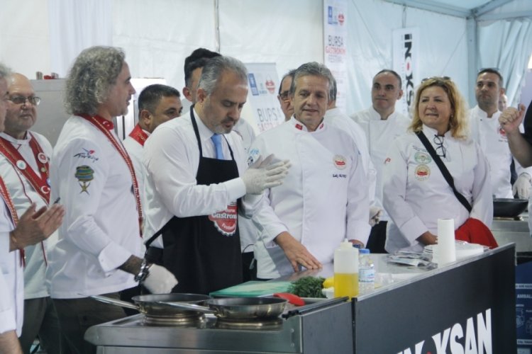 Bursa Gastronomi Festivali'nin a&ccedil;ılışı yapıldı