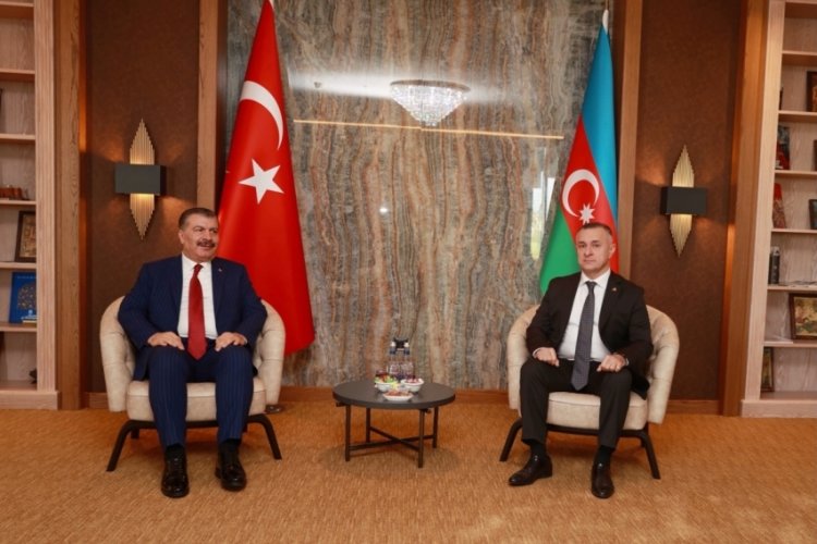 Bakan Fahrettin Koca'nın Azerbaycan ziyareti