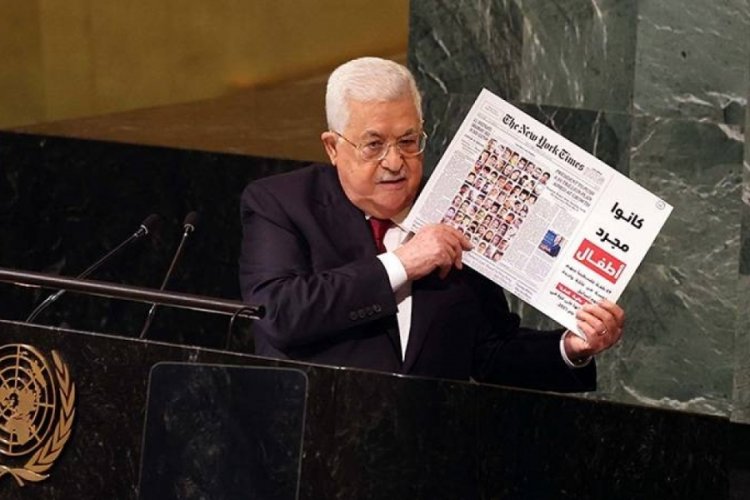 Filistin Devlet Başkanı Abbas: İsrail, bize devletimizi kurmak i&ccedil;in hi&ccedil;bir toprak bırakmadı