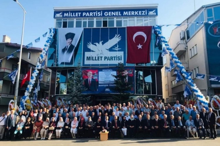 Millet Partisi'nin yeni Genel Merkezi a&ccedil;ıldı