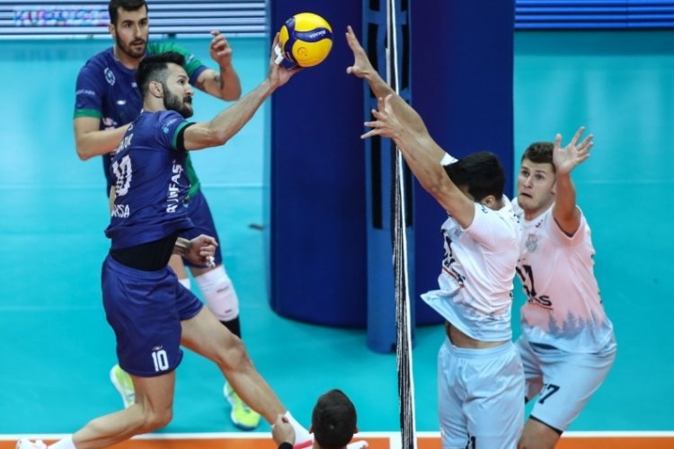 Bursa B&uuml;y&uuml;kşehir Belediyespor Kupa Voley'de ikinci ma&ccedil;ında da galip
