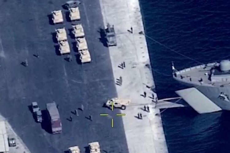 Yunanistan'dan Midilli ve Sisam'a ABD zırhlısı