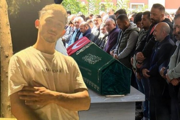 Motosiklet kazasında &ouml;len Alican son yolculuğuna uğurlandı