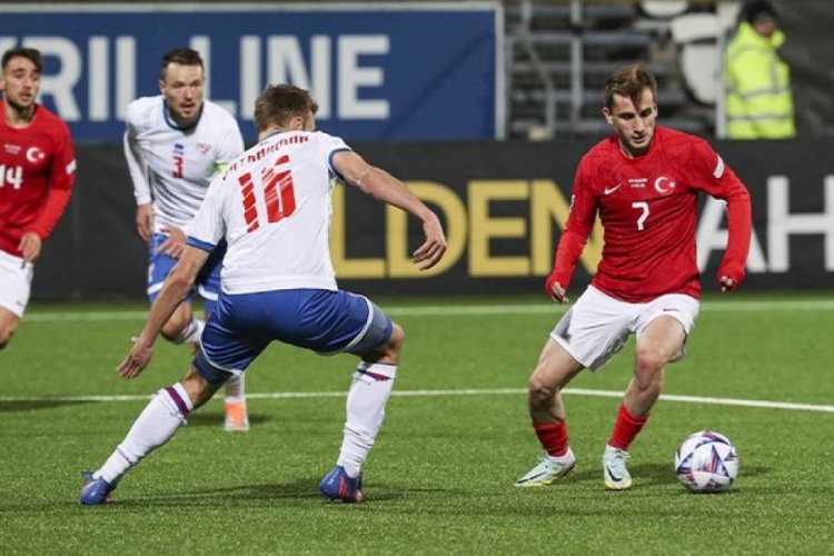 A Milli Futbol Takımı, Faroe Adaları'na 2-1 yenildi