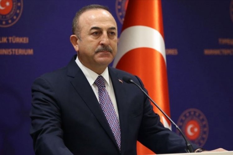 Dışişleri Bakanı &Ccedil;avuşoğlu, Tokyo'da basın toplantısı d&uuml;zenliyor