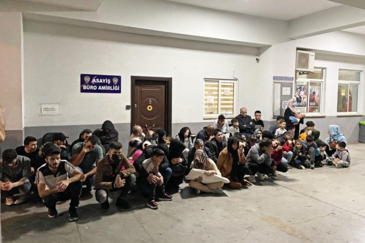 Muğla'da 85 ka&ccedil;ak g&ouml;&ccedil;men yakalandı