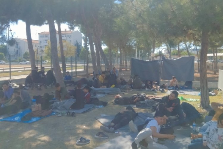 Aydın'da 92 d&uuml;zensiz g&ouml;&ccedil;men, 3 organizat&ouml;r yakalandı