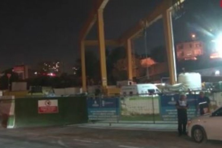 İstanbul'da vagonlar raydan &ccedil;ıktı: 1 iş&ccedil;i yaralandı