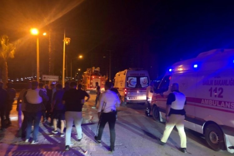 Mersin'de polisevi yakınında patlama