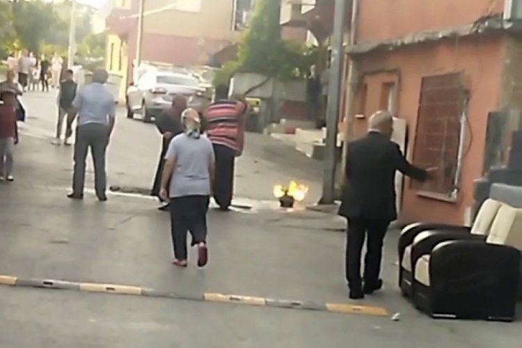 İstanbul'da yanan piknik t&uuml;p&uuml;ne tehlikeli m&uuml;dahale
