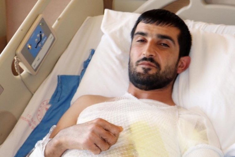 Ağrı'da epilepsi n&ouml;beti ge&ccedil;iren adam kaynayan kazana d&uuml;şt&uuml;