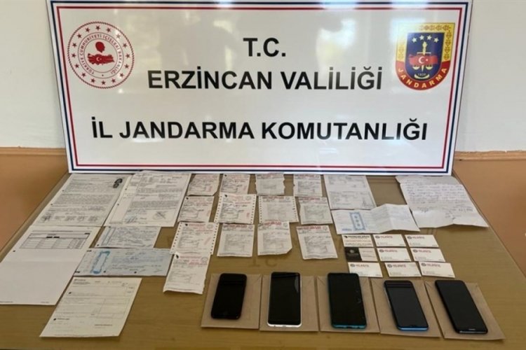 Erzincan'da tefecilik operasyonunda 5 kişi g&ouml;zaltına alındı