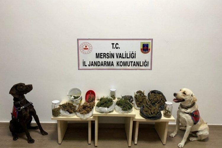 Mersin'de 5 kilo uyuşturucu ele ge&ccedil;irildi