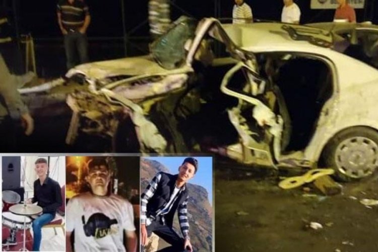 Diyarbakır'da feci kaza! 3 gen&ccedil; &ouml;ld&uuml;, 5 yaralı