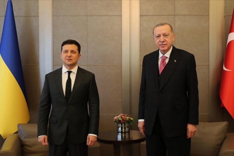 Cumhurbaşkanı Erdoğan, Zelenski ile g&ouml;r&uuml;şt&uuml;