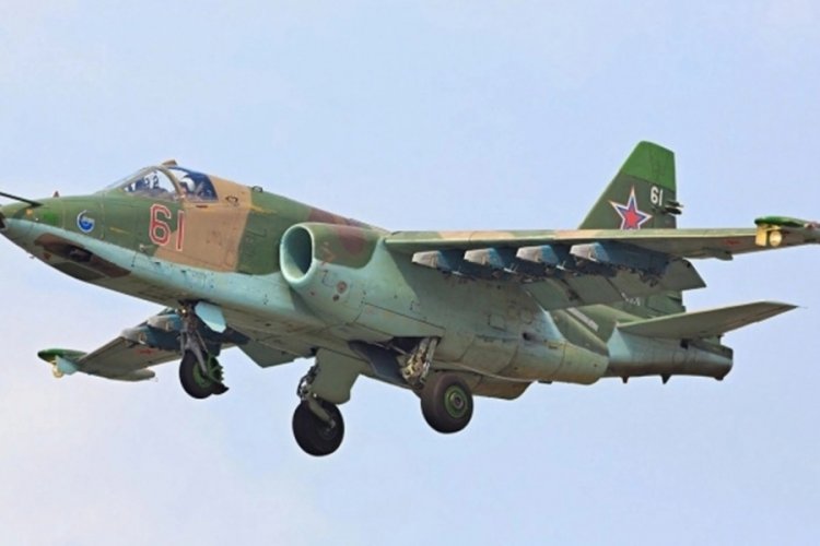 Bulgaristan'da Su-25 tipi savaş u&ccedil;ağı d&uuml;şt&uuml;
