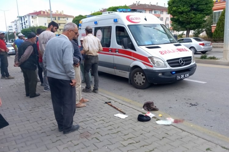 Bolu'da geri manevra yapan aracın altında kalan yaşlı adam yaşamını yitirdi