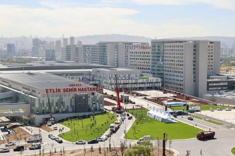Cumhurbaşkanı Erdoğan, Etlik Şehir Hastanesi i&ccedil;in incelemelerde bulundu