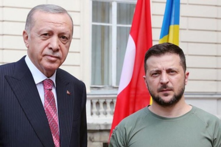Zelenskiy, Cumhurbaşkanı Erdoğan'a teşekk&uuml;r etti
