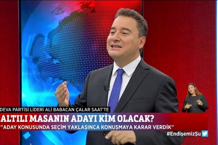 Ali Babacan: Anlaşma olmadan, ortak aday konusunda isim belirtmek doğru değil