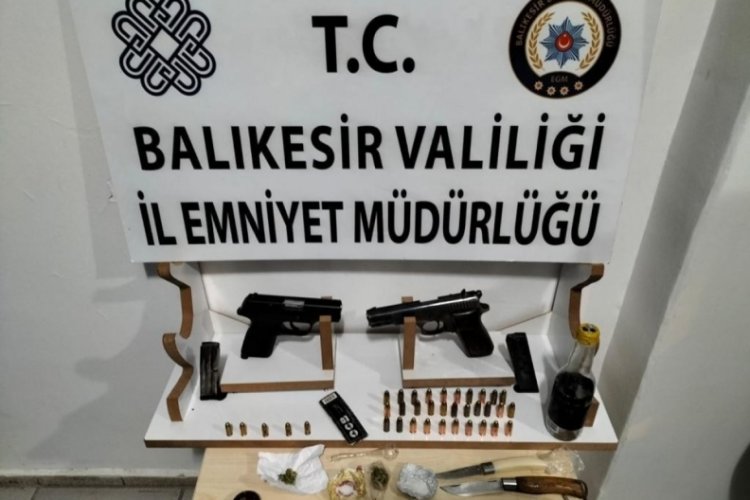 Balıkesir'de 'Huzur' operasyonu