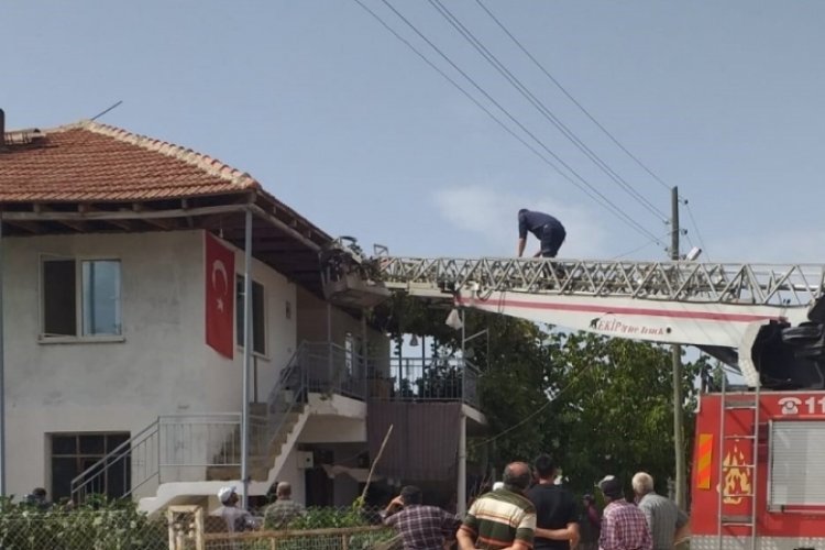 Antalya'da korkutan yangın