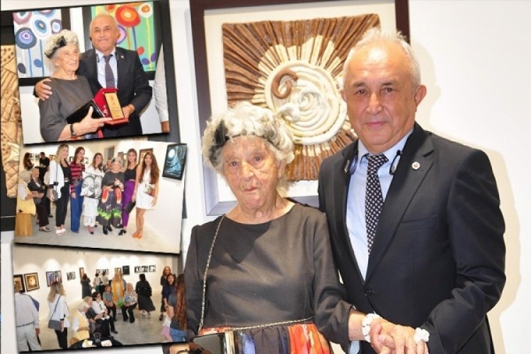 Nurten Ceyhan'dan TEV  yararına anlamlı sergi