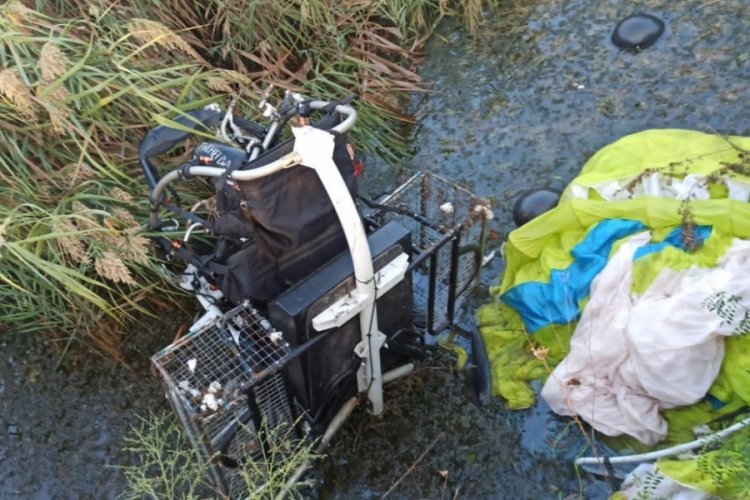 Ter&ouml;ristler Mersin'deki ter&ouml;r eylemini ger&ccedil;ekleştirmek i&ccedil;in paramotorla gelmişler