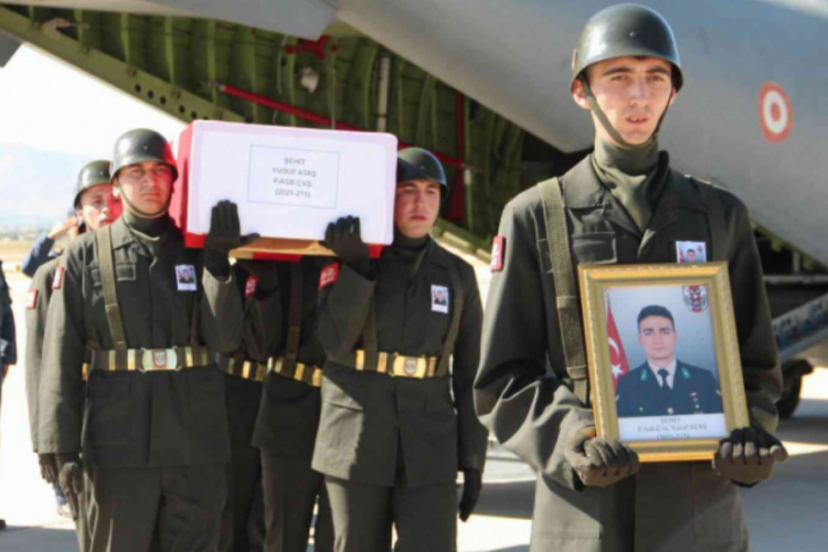 Şehit Astsubay Ataş'ın cenazesi Elazığ'a getirildi