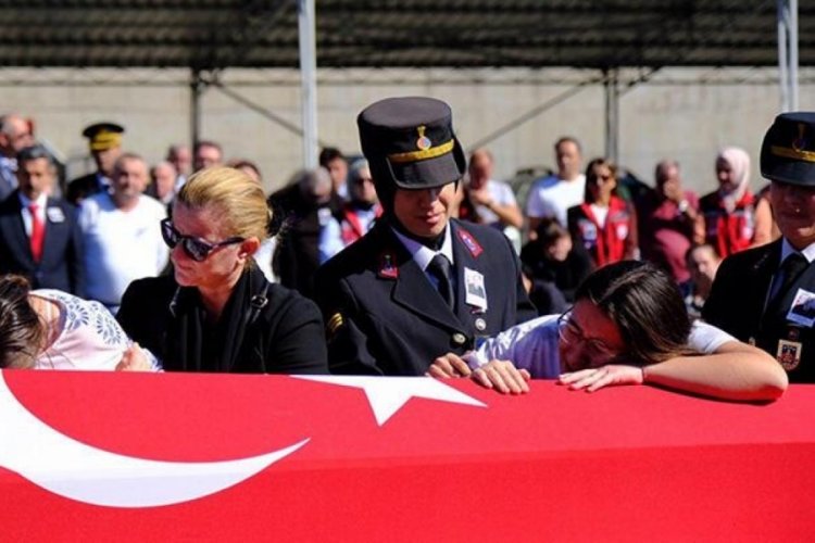 Kazaya m&uuml;dahale eden şehidin cenazesi memleketine uğurlandı