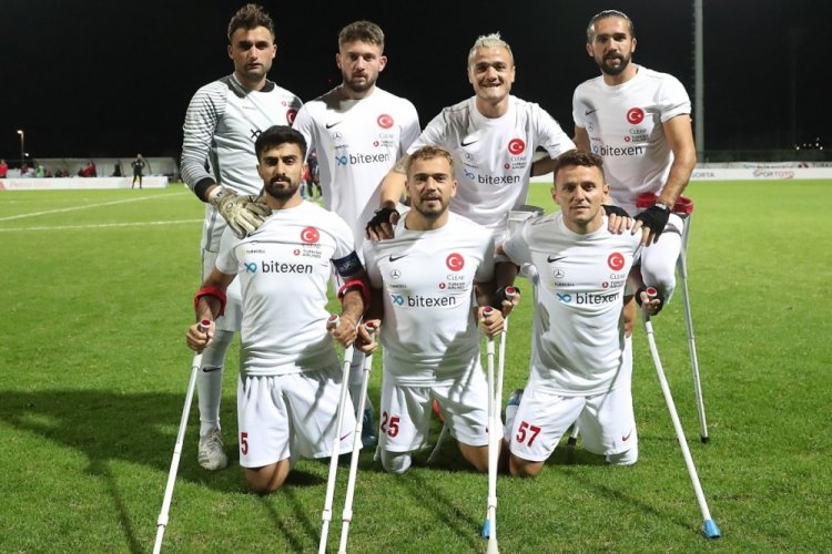 Ampute Futbol Milli Takımı, son 16'da Meksika ile eşleşti