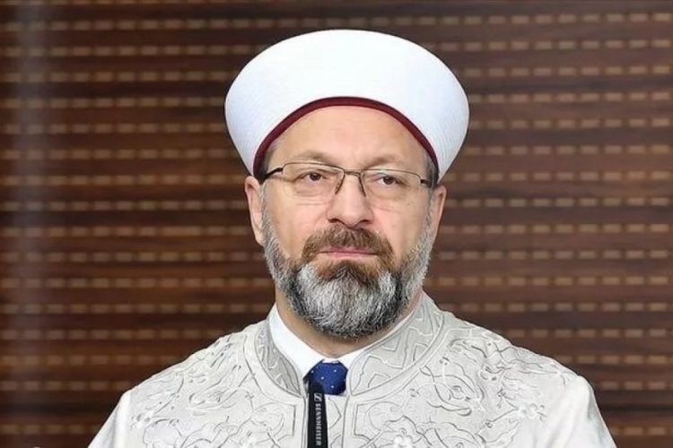 Diyanet İşleri Başkanı Erbaş: İki sapkının Kur'an-ı Kerim'e karşı yaptığı provokatif saldırıyı şiddetle kınıyorum