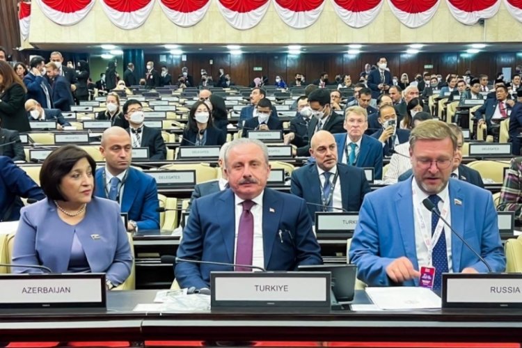 TBMM Başkanı Şentop'tan G20 Zirvesi'nde tahıl uyarısı